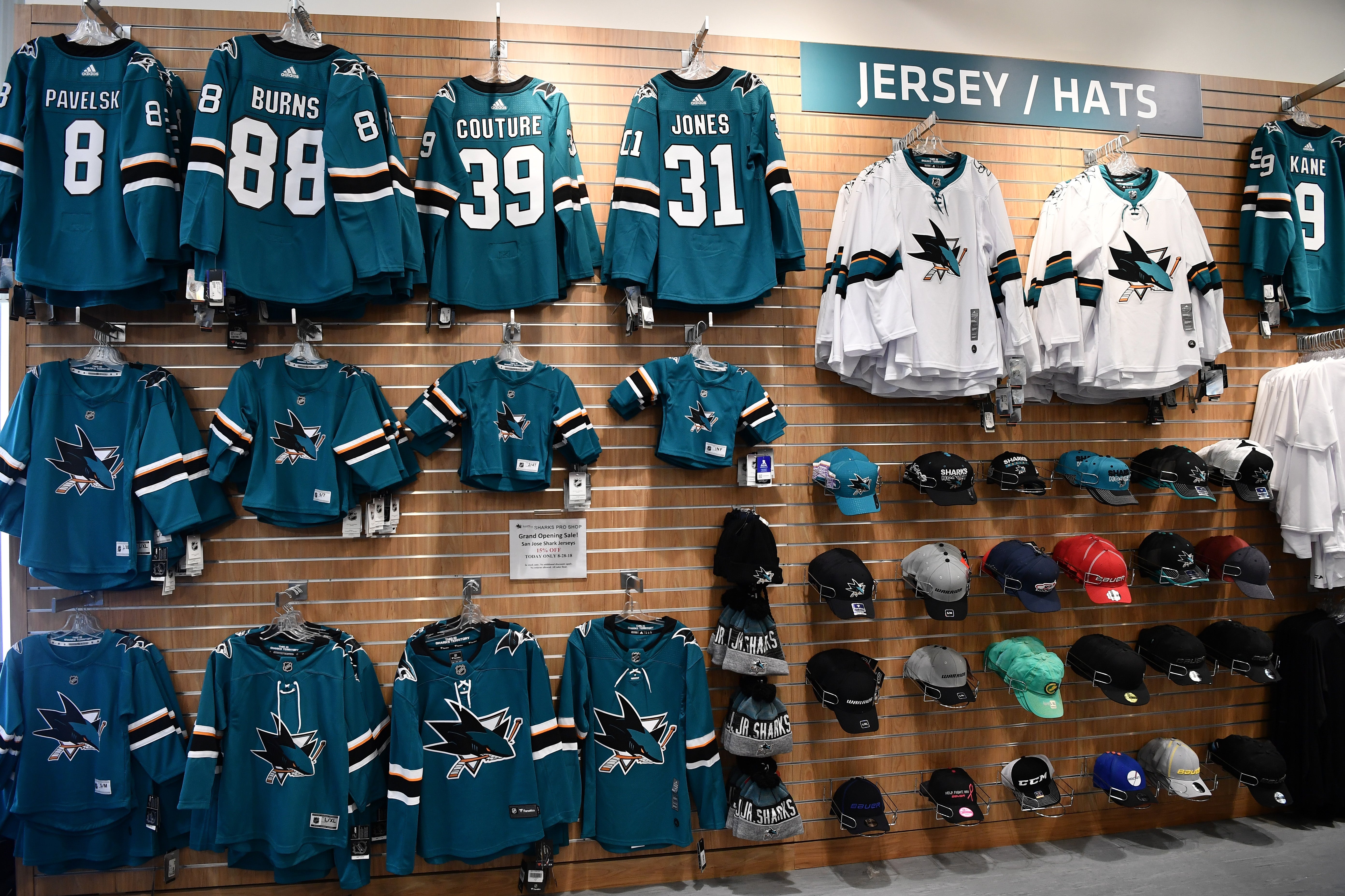 Collections - Game Used - Sharks Pro Shop